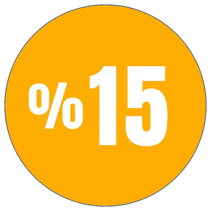 Sepette %15 İndirim