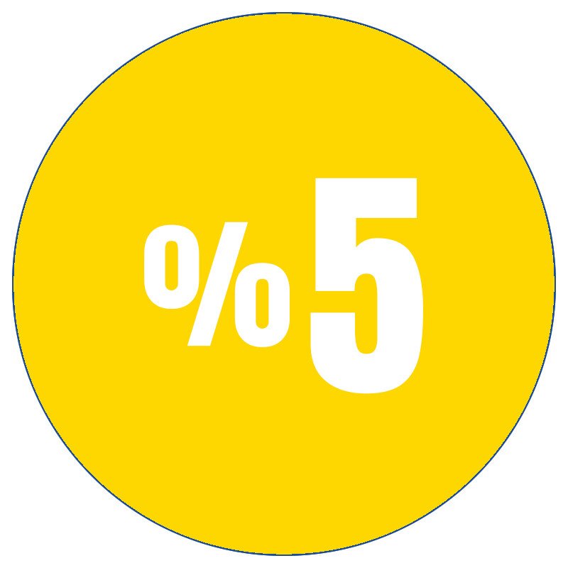 Sepette %5 İndirim