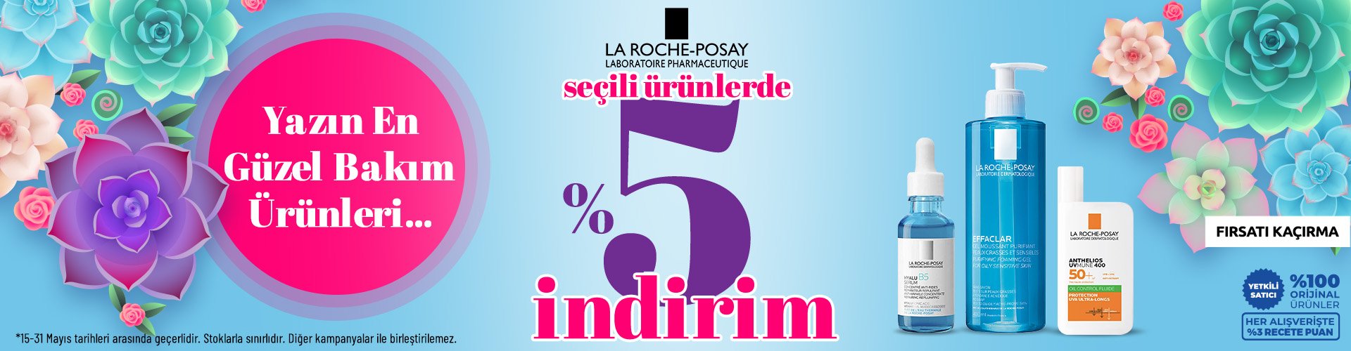 la roche posay İndirim