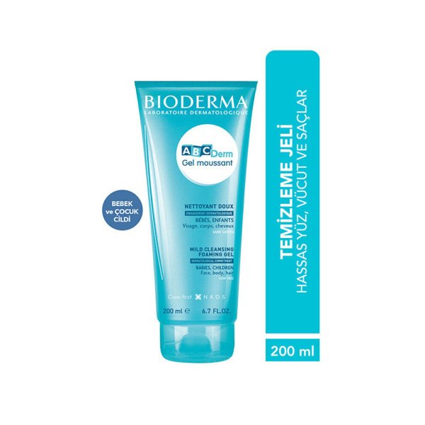 Bioderma ABCDerm Foaming Cleanser Temizleme Jeli 200 ml - 2