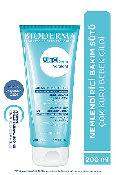 Bioderma ABCDerm Hydratant Bakım Sütü 200 ml - 2