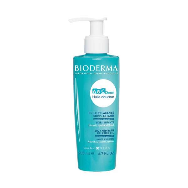 Bioderma ABCDerm Relaxing Oil Bebek ve Çocuklar için Masaj Yağı 200 ml - 1