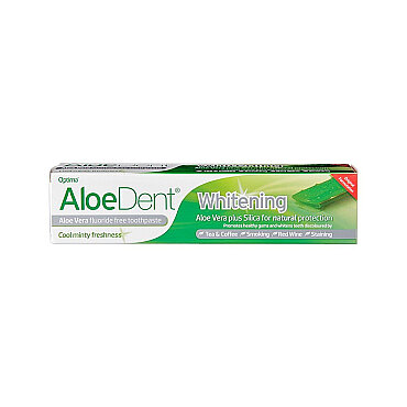 AloeDent Ekstra Beyazlatıcı Ağız Kokusuna Karşı Etkili Tea Tree Oil & Aloe Vera Aile Boyu Diş Macunu 100 ml - AloeDent