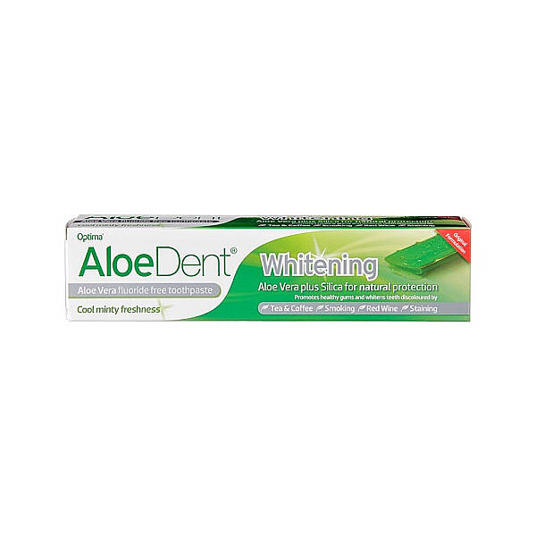 AloeDent Ekstra Beyazlatıcı Ağız Kokusuna Karşı Etkili Tea Tree Oil & Aloe Vera Aile Boyu Diş Macunu 100 ml - 1