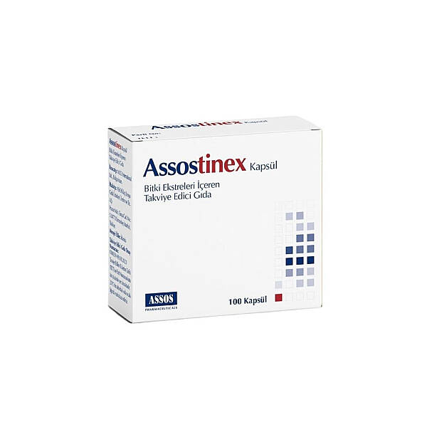 Assos Assostinex Takviye Edici Gıda 100 Kapsül - 1