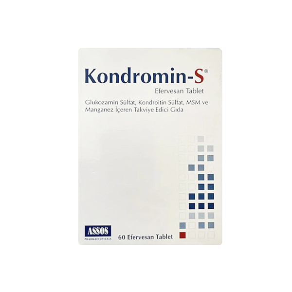 Assos Kondromin -S 60 Efervesan Tablet Takviye Edici Gıda - 1