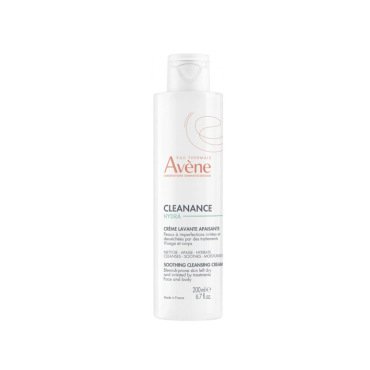 Avene Cleanance Hydra Yıpranmış ve Kurumuş Ciltler İçin Temizleme Kremi 200ml - Avene