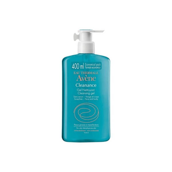 Avene Cleanance Karma ve Yağlı Ciltler İçin Temizleme Jeli 400ml - 1