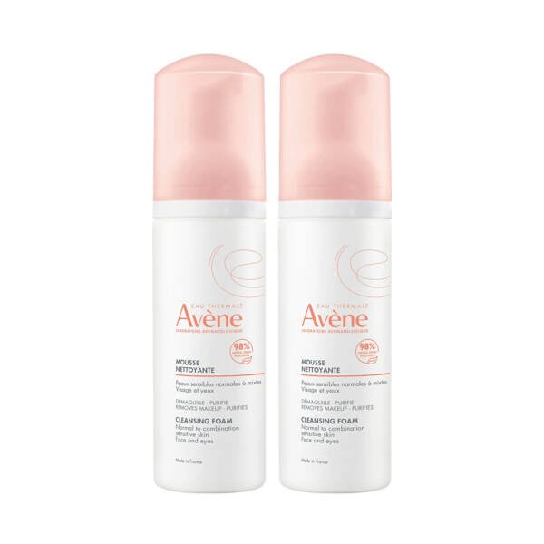 Avene Mousse Nettoyante Temizleme Köpüğü 2x150ml - 1