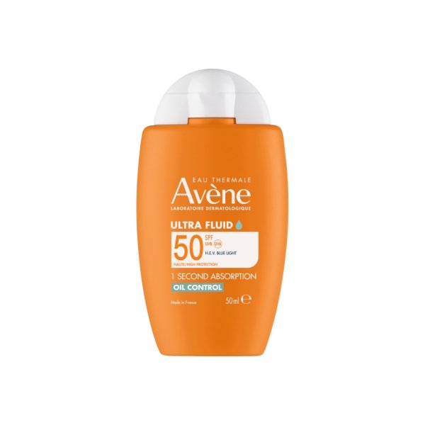 Avene Ultra Fluid Oil Control SPF50 Yağlı Ciltler İçin Matlaştırıcı Etkili Güneş Koruyucu 50 ml - 1