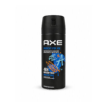 Axe Anarchy For Him Vücut Spreyi Deodorant 150ml - Axe