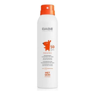 Babe Pediatric Çocuklar İçin Transparan Güneş Spreyi SPF50 200ml - Babe