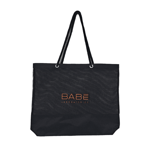 Babe Siyah Plaj Çantası - 1