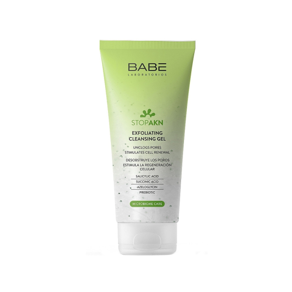 Babe Stop AKN Karma Yağlı Ciltler İçin Peeling Etkili Temizleyici Jel 200 ml - 1