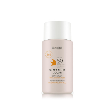 Babe Super Fluid Color SPF50 Güneş Koruyucu Krem 50 ml - Babe
