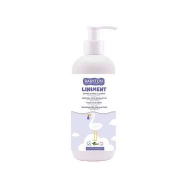 Babyton Liniment Diaper Change Cleanser Bebek Bezi Değiştirme Temizleyicisi ve Pişik Önleyici 400 ml - Babyton