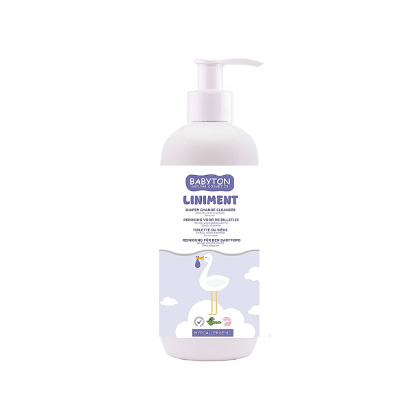 Babyton Liniment Diaper Change Cleanser Bebek Bezi Değiştirme Temizleyicisi ve Pişik Önleyici 400 ml - 1