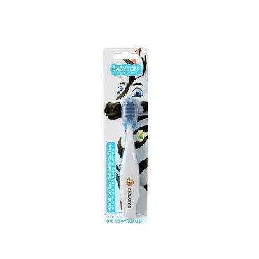 Babyton Oral Care Bio Yumuşak Diş Fırçası - Zebra - Babyton