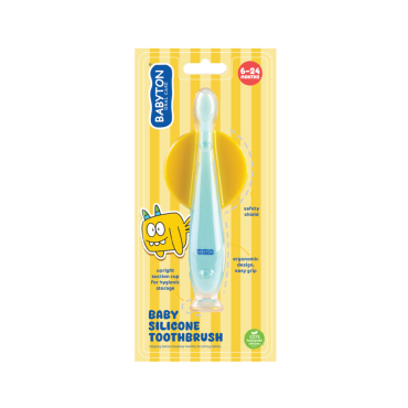 Babyton Oral Care Silikon Diş Fırçası 6-24 Ay - Babyton