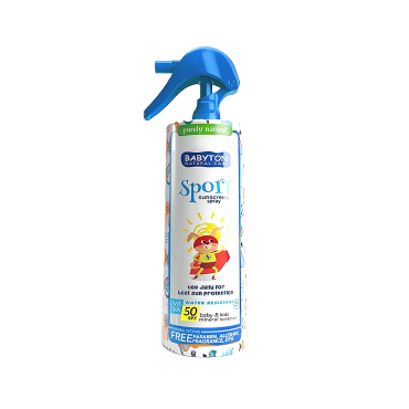 Babyton Sport Sunscreen Spray Bebek ve Çocuklar İç - Babyton