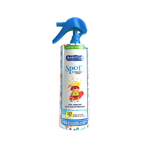 Babyton Sport Sunscreen Spray Bebek ve Çocuklar İç - 1