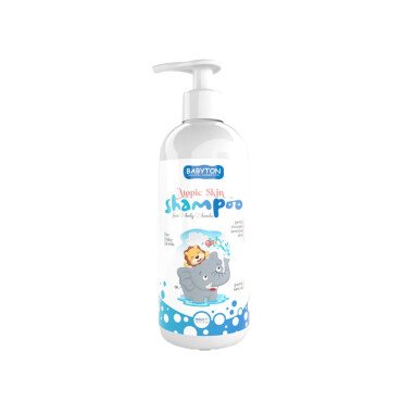 Babyton Yüz Vücut ve Eller İçin Bebek ve Çocuk Şampuanı 400ml - Babyton