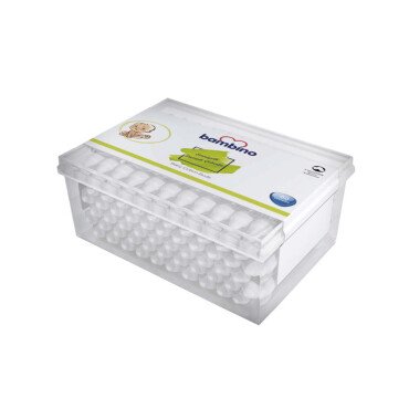 Bambino Bebek Kulak Çubuğu 60 Adet - Bambino