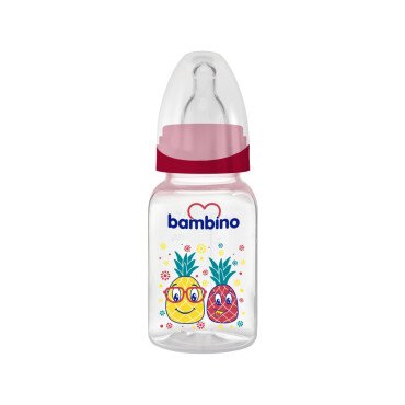 Bambino PP Biberon 150ml 0+ Ay - Kırmızı - Ananas - Bambino