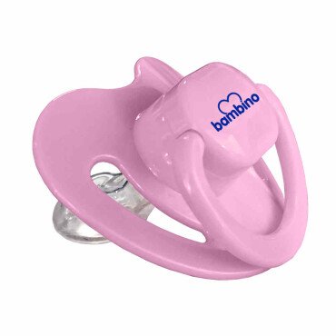 Bambino Renkli Damaklı Emzik 6-18 Ay - Pembe - Bambino