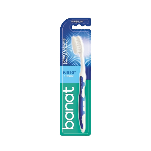 Banat Pure Soft Sensiplus Pamuksu Kıl Teknolojisi Diş Fırçası - 1