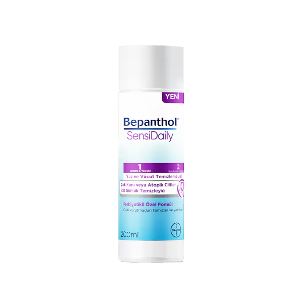 Bepanthol SensiDaily Yüz ve Vücut Temizleme Jeli 200 ml - 1