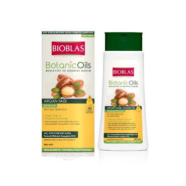 Bioblas BotanicOils Saç Dökülmesine Karşı Argan Yağı Şampuan 360ml - Bioblas