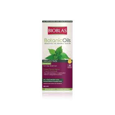 Bioblas BotanicOils Saç Dökülmesine Karşı Isırgan Yağı Şampuan 360ml - Bioblas