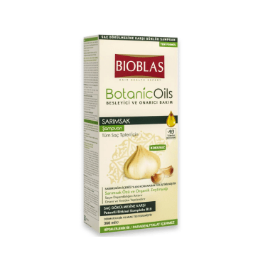Bioblas BotanicOils Tüm Saç Tipleri İçin Sarımsak Şampuan 360ml - Bioblas