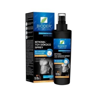 Bioder Erkekler İçin Bitkisel Tüy Dökücü Spray 175ml - Bioder