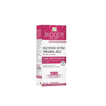 Bioder Hijyenik İntim Yıkama Jeli 200ml - Bioder