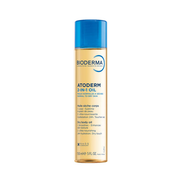 Bioderma Atoderm 2 in 1 Body Oil Nemlendirici Kuru Yağ 150 ml - 1
