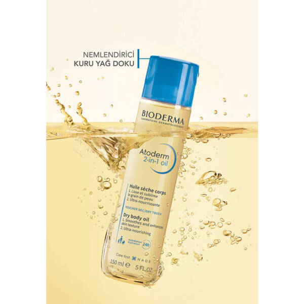 Bioderma Atoderm 2 in 1 Body Oil Nemlendirici Kuru Yağ 150 ml - 4