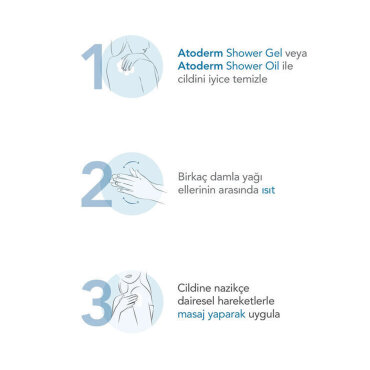 Bioderma Atoderm 2 in 1 Body Oil Nemlendirici Kuru Yağ 150 ml - 6