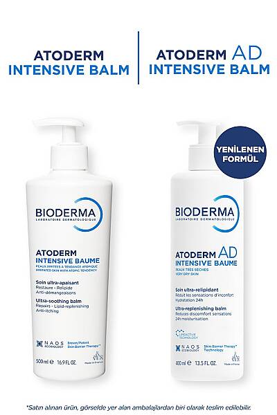 Bioderma Atoderm AD Intensive Balm Atopik Cilt Kaşıntı Karşıtı Nemlendirici Krem 400 ml - 3
