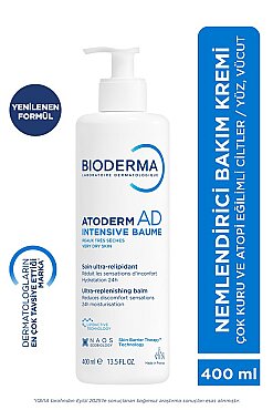 Bioderma Atoderm AD Intensive Balm Atopik Cilt Kaşıntı Karşıtı Nemlendirici Krem 400 ml - Bioderma (1)