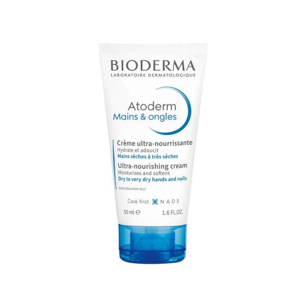 Bioderma Atoderm Mains & Ongles Nemlendirici El ve Tırnak Bakım Kremi 50 ml - 1
