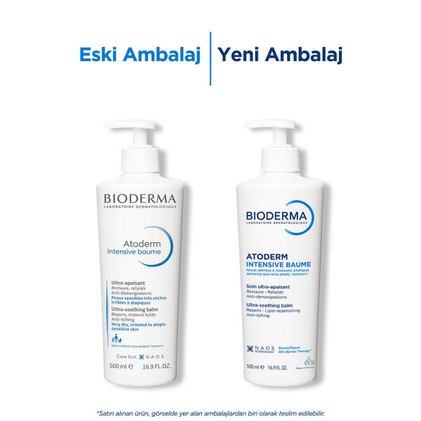 Bioderma Atoderm Intensive Baume Nemlendirici Bakım Kremi 500 ml PUANSIZDIR - 2