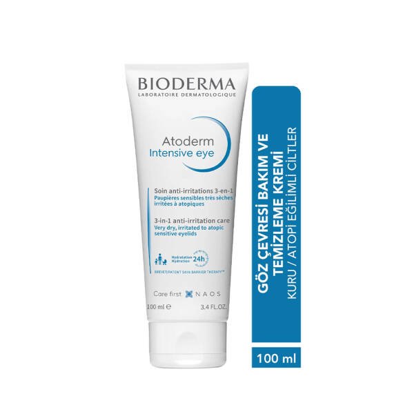 Bioderma Atoderm Intensive Eye Göz Çevresi Bakım ve Temizleme Kremi 100 ml - 2