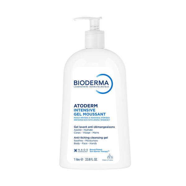 Bioderma Atoderm Intensive Foaming Gel Temizleme Jeli 1 Litre - 1
