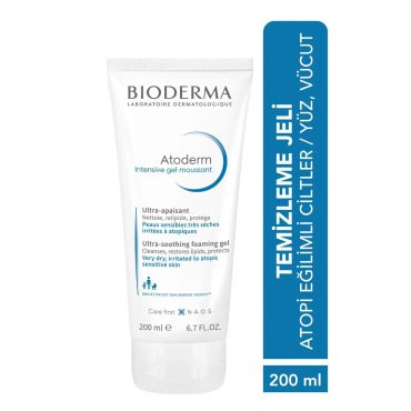 Bioderma Atoderm Intensive Foaming Gel Temizleyici Jel 200 ml - 2