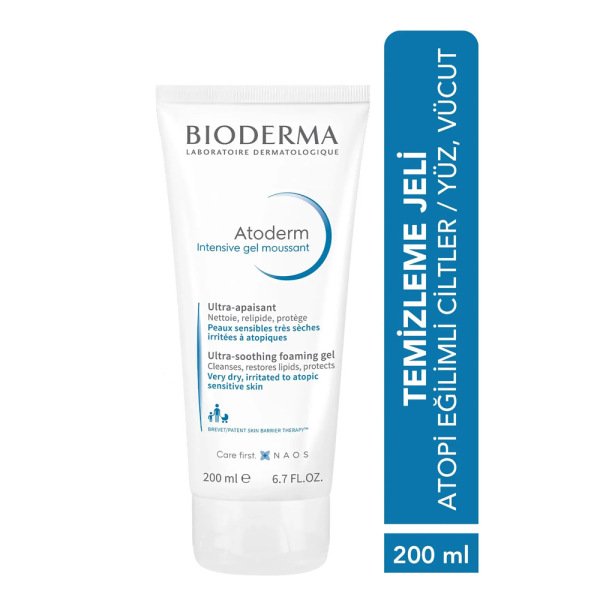 Bioderma Atoderm Intensive Foaming Gel Temizleyici Jel 200 ml - 2