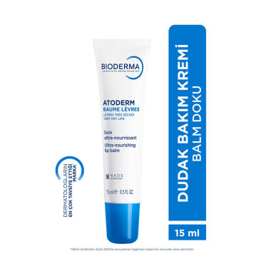 Bioderma Atoderm Lip Balm - Dudak Nemlendirici Balm 15 ml - Bioderma (1)