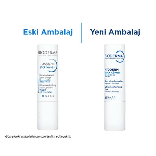 Bioderma Atoderm Lip Stick Levres Dudak Bakım Kremi 4 g - 3