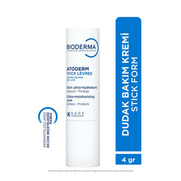 Bioderma Atoderm Lip Stick Levres Dudak Bakım Kremi 4 g - Bioderma (1)